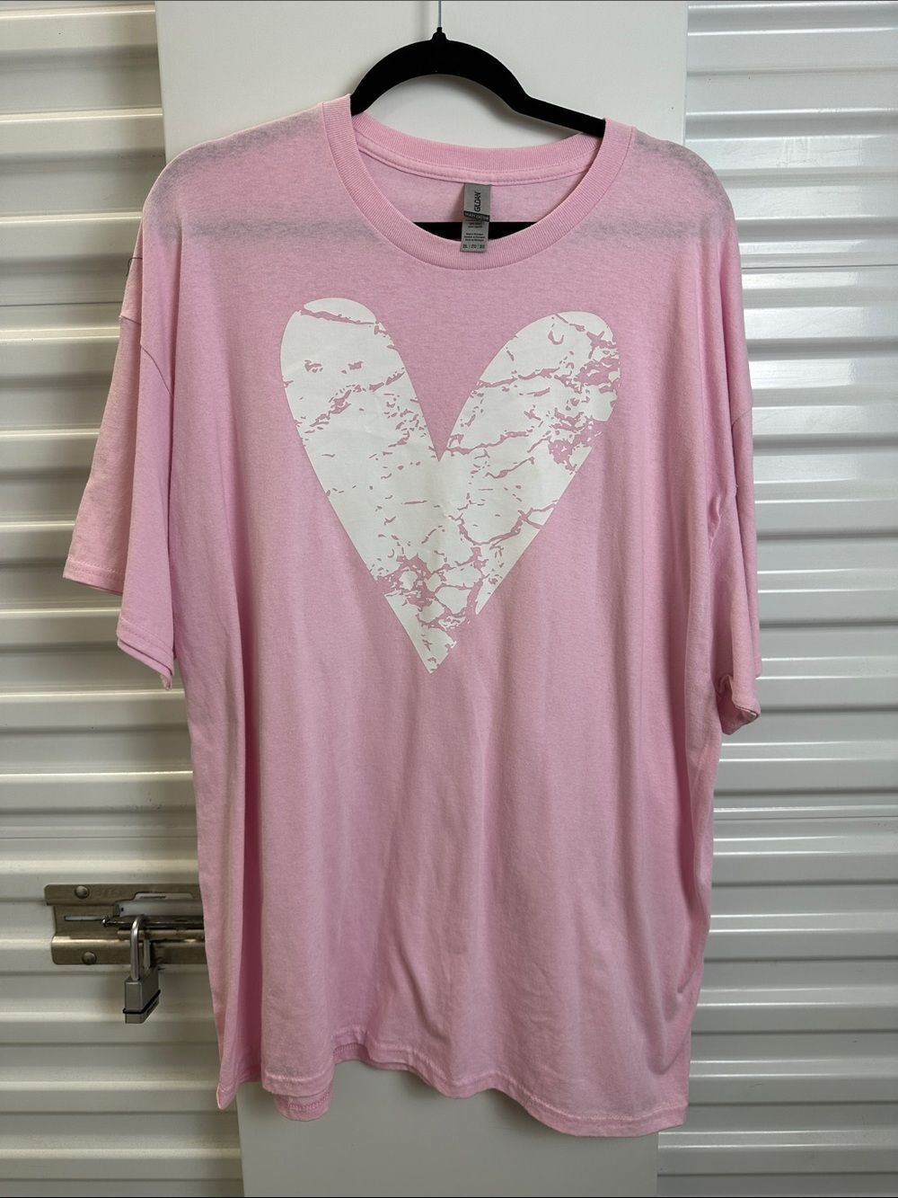 Pink Heart Graphic Tee